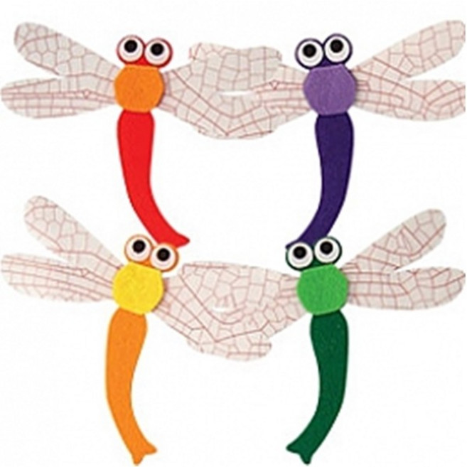 청양 펠트 (잠자리) 환경구성 여름 가을 게시판꾸미기