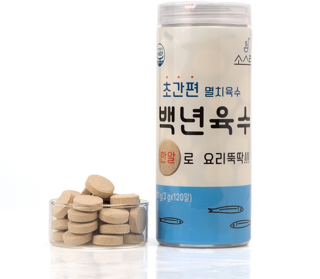 소스락 백년육수 3g x 120, 120개