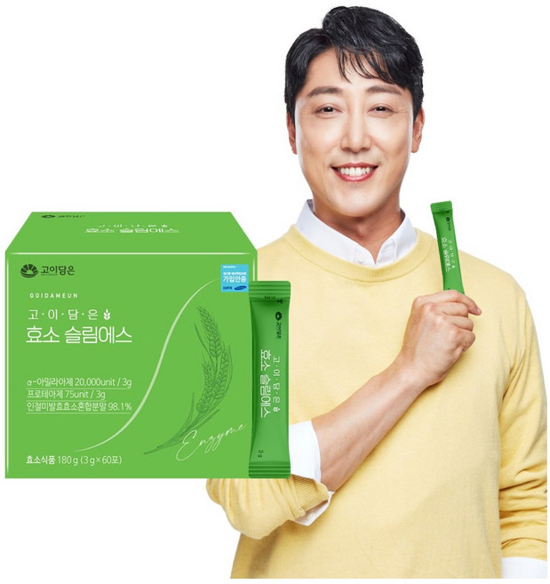 고이 담은 곡물 효소 60포 120포 고소한 인절미 누룽지맛, 3g, 1개