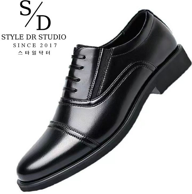 스타일닥터 남성용 캐주얼화 로퍼 구두 심플 소프트 컴포트 남자구두 통굽 더비슈즈