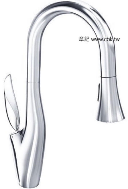 海廷頓(HUNTINGTON) K1822401-TWMPG 伸縮式廚房龍頭, 1個, 單龍頭