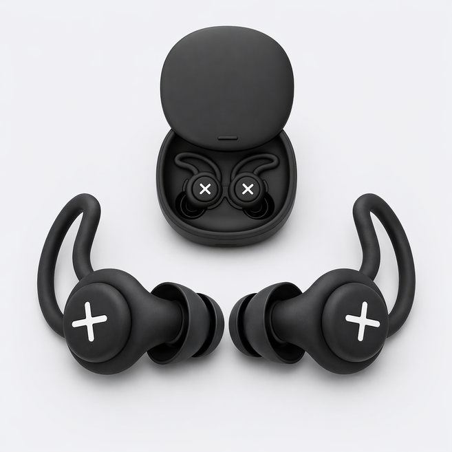 루미에 소음 99% 차단 숙면 설계 수면 귀마개, 1개, 1쌍