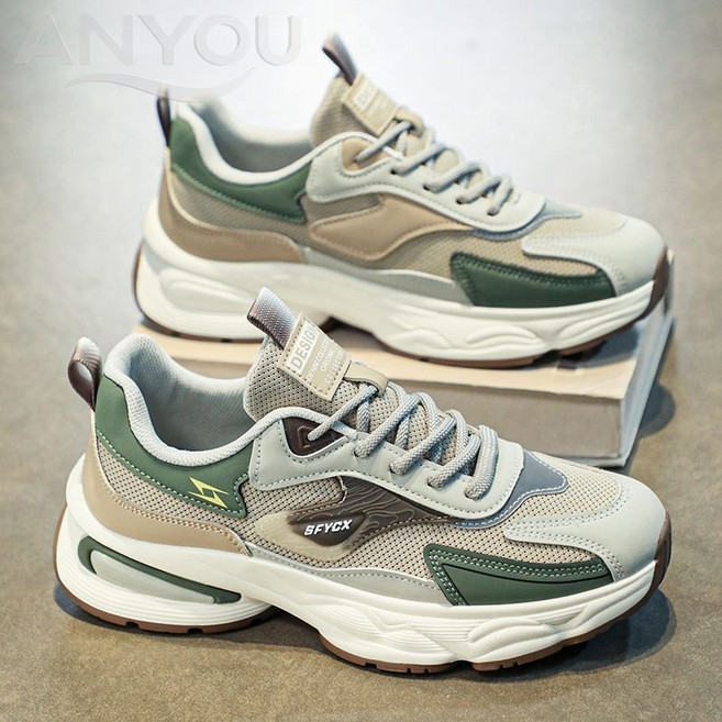 남성 가벼운 운동화 발편한 초경량 통기성 출퇴근용