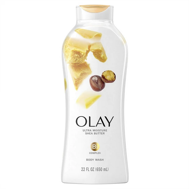 Olay Ultra Moisture Shea Butter 올레이 울트라 모이스처 시어버터 바디 워시 22oz(650ml) 4팩, 650ml - 쿠팡