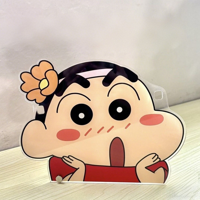 미리아 아크릴 짱구 안경 거치대, 1개, A