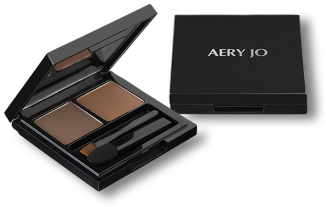 애리조 듀오 아이브로우 1.7g, 커피브라운&모카브라운, 1개