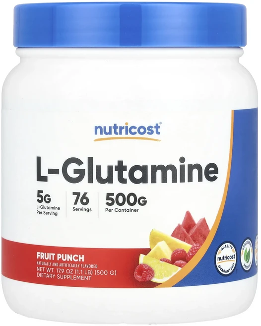 신상할인판매 Nutricost L-글루타민 과일 펀치 500g(17.9oz) 최저가격, NutricostL글루타민과일펀치500g179oz, 500g, 1개 - 쿠팡