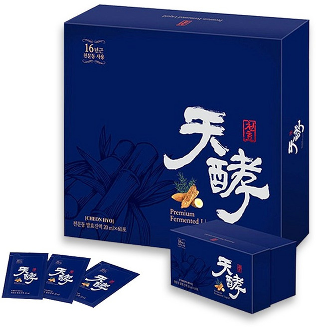 천문동 오리지널 진액, 20mg, 60개