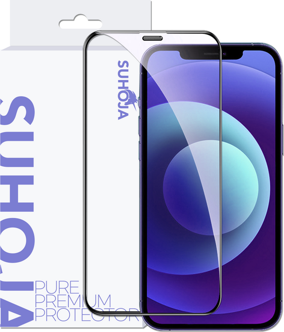 수호자 풀커버 강화유리 액정보호필름 2매, 1개