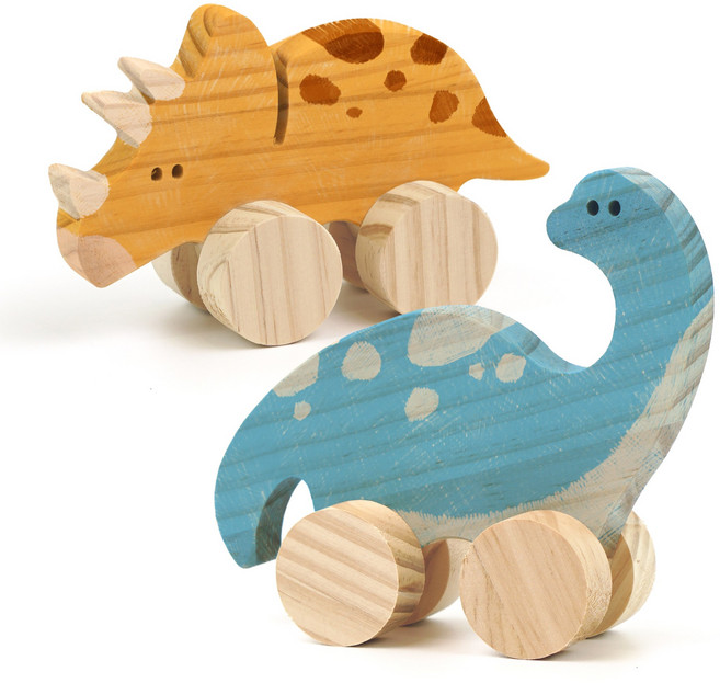 목공 수업 체험 DIY 브라키오사우르스 트리케라톱스 공룡 자동차 키트 어린이 목공놀이, 2. 브라키오사우르스