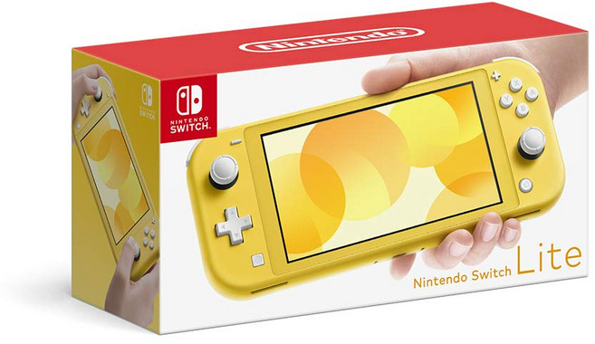 Nintendo Switch Lite 옐로우, 스위치 라이트 옐로우, 1개, free