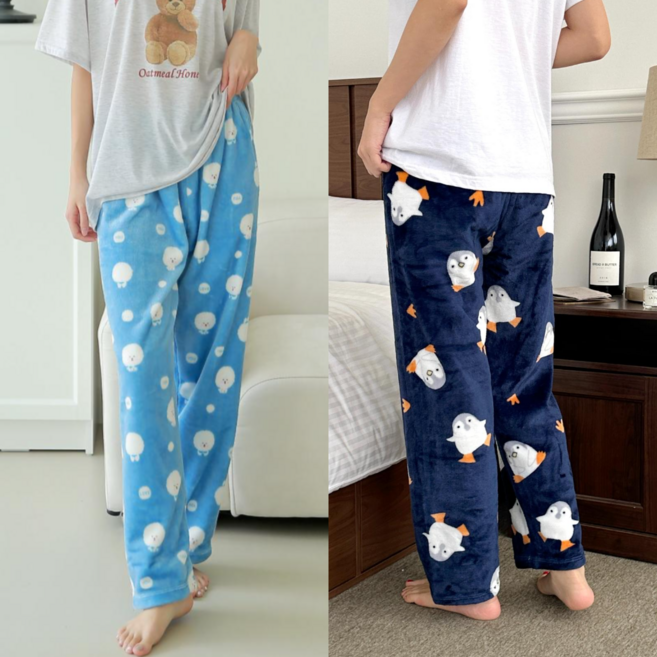 수면바지 남녀공용 빅사이즈 2P