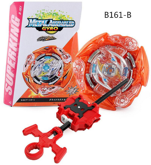 베이블레이드 슈퍼킹 루시퍼 B169 전투 팽이 합금 발사기 포함, 1개, 161, 1cm