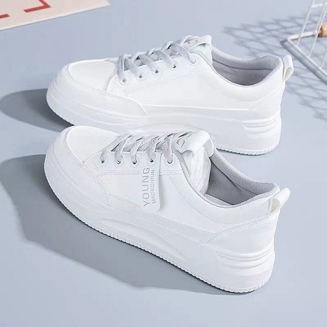 小白鞋女 厚底 運動休閒鞋