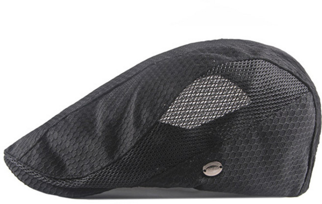 루지온 남성 여름 헌팅캡 메쉬 남성 베레모 모자