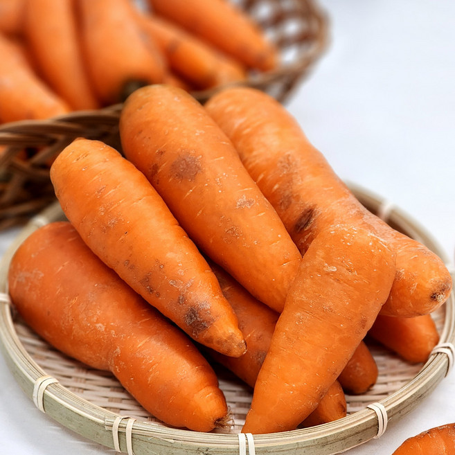 [울팜] 국내산 못난이 세척당근 주스용, 1개, 주스용 세척당근 5kg