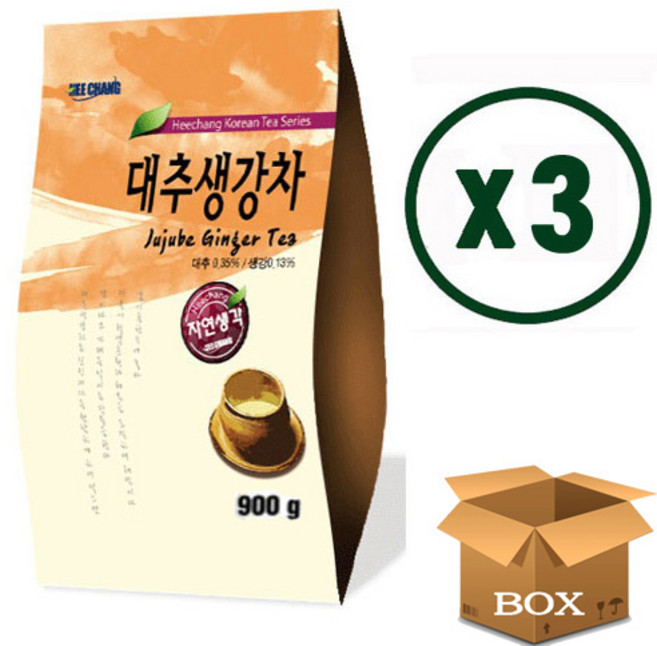 희창 대추 생강차 900g x 3개/자판기용 국산차 믹스, 1개입, 3개
