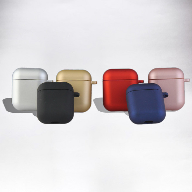 ALLDIS 올디스 플러시드 에어팟 1 2세대 하드 케이스 프로 에어팟2 악세사리, 레드, 1개