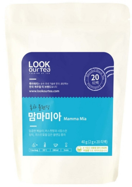 맘마미아 룩아워티 실온, 20개입, 1개, 2g