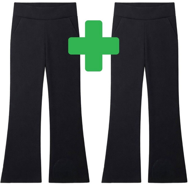 [1+1] 시원한 여성 여름바지 부츠컷 세미나팔 특가세일