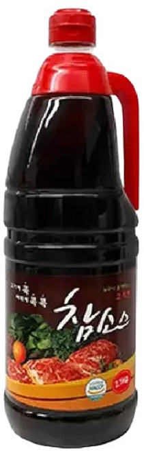 우리식품 참소스 2.1Kg 6개/소스/간장/야채/삼겹살/고깃집/가정용/업소용/식당/고기/양념/대용량/드레싱, 6개