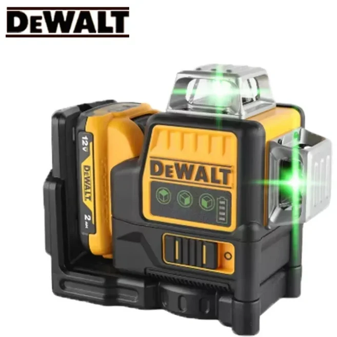 2025 Dewalt DW089LG 12 라인 3면 * 360 수직 12V 리튬 배터리 레이저 레벨 수평 녹색 측정기 야외, 01 UK