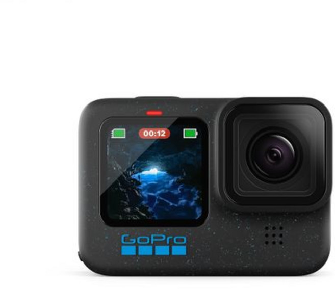 GoPro HERO12 Black 액션 카메라 5.3K60fps 4K120fps 대응 방수 HDR 비디오 8배
