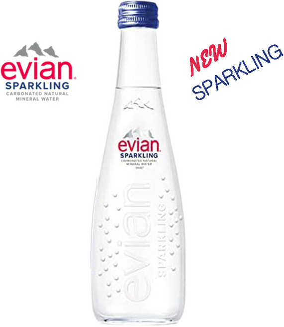 에비앙 탄산수, 750ml, 1개