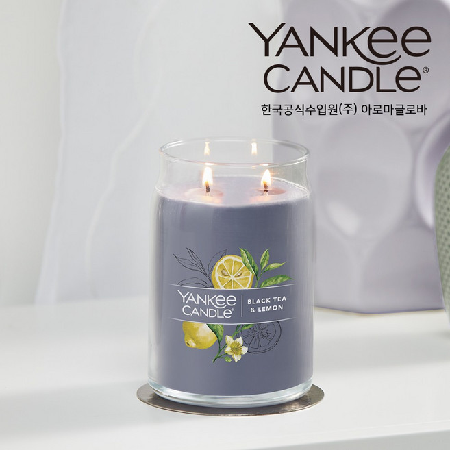 양키캔들 정품 시그니처 컬렉션 자캔들(L) 12종 택1, 펌킨바나나스콘(JL), 1개
