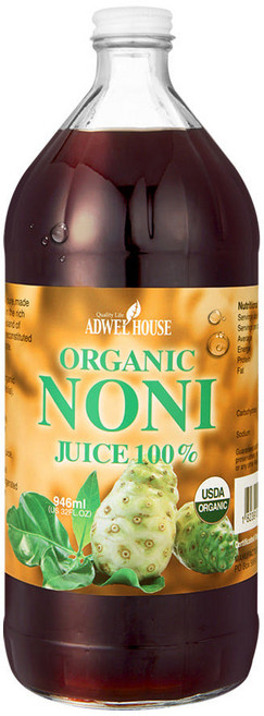 애드웰 하와이 유기농 노니주스 원액 100% 946ml, 2개