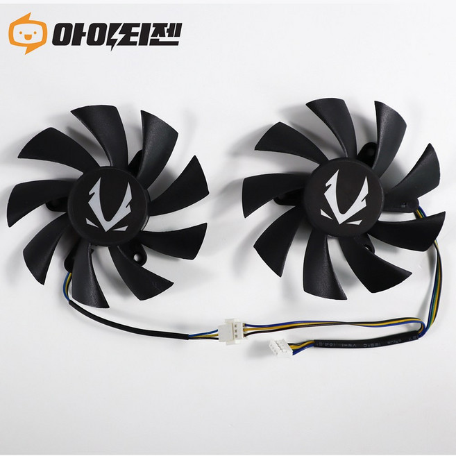 조텍 GTX 1660 1660Ti 1660 SUPER RTX 2060 2070 그래픽카드 팬 수리 교체 쿨러 GA92A2H