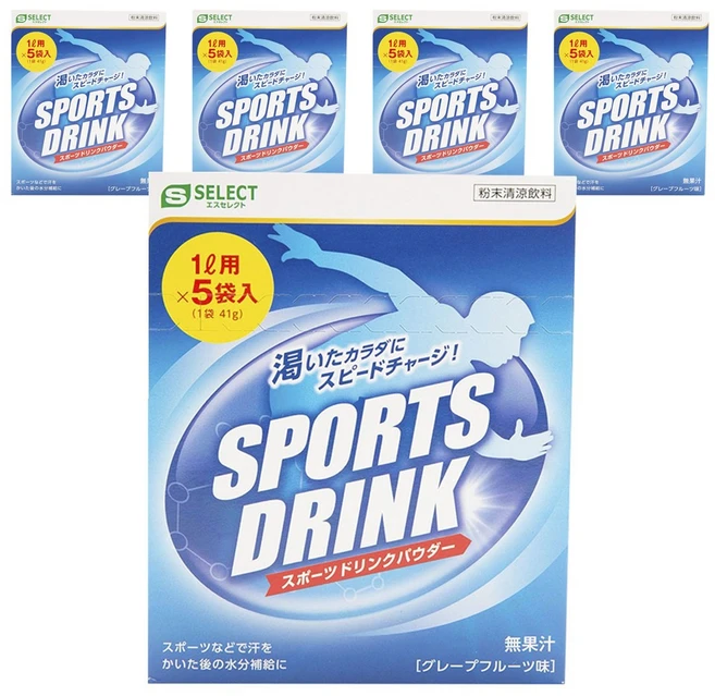 에스셀렉트 스포츠 드링크 파우더 자몽맛, 41g, 25개 - 쿠팡