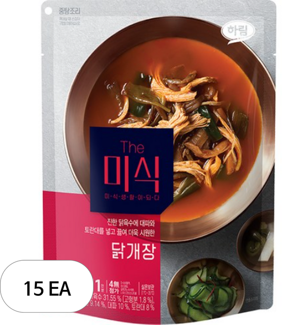 더미식 닭개장, 350g, 15개