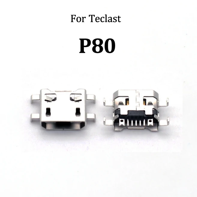 호환 Teclast P75 T40 P10 P20HD T30 T8 P80 M40 T80 M30 Pro M16용 USB 충전 도크 충전 소켓 포트 잭 커넥, 01 For Teclast P80