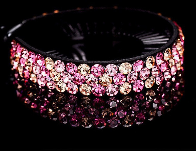 큐빅 라운드 바나나핀 올림머리 똥머리 반머리 집게핀 헤어핀 머리핀