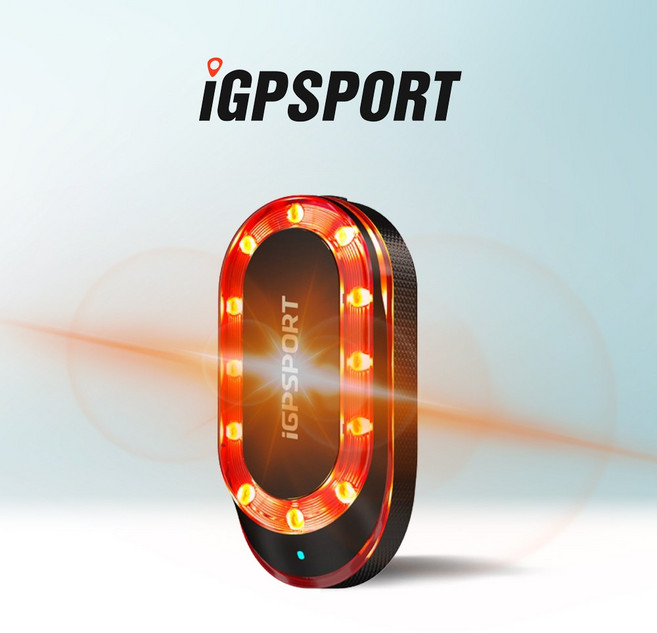 iGPSport SR미니 자전거 스마트 후방 레이더 센서 후미등 테일라이트, 블랙, 1개
