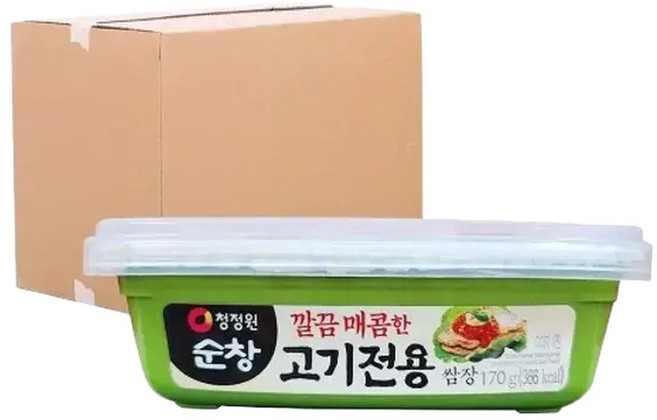 [청정원] 순창 고기전용쌈장 170g 40입 (박스), 1개