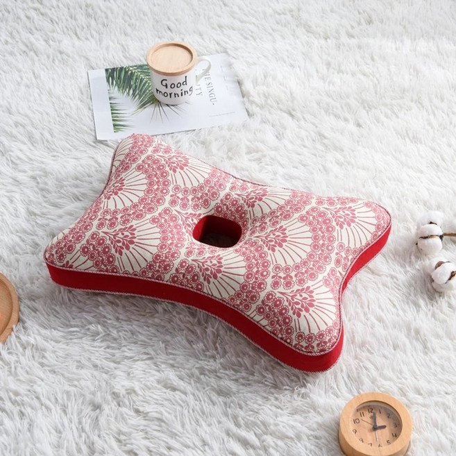 귀눌림 욕창 방지 쿠션 베개 요양병원 피어싱 양로원, 1개, O. 16 번 색상 30x50 cm