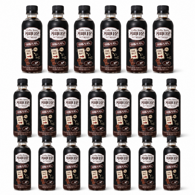 서울우유 커피타운 아메리카노, 20개, 350ml