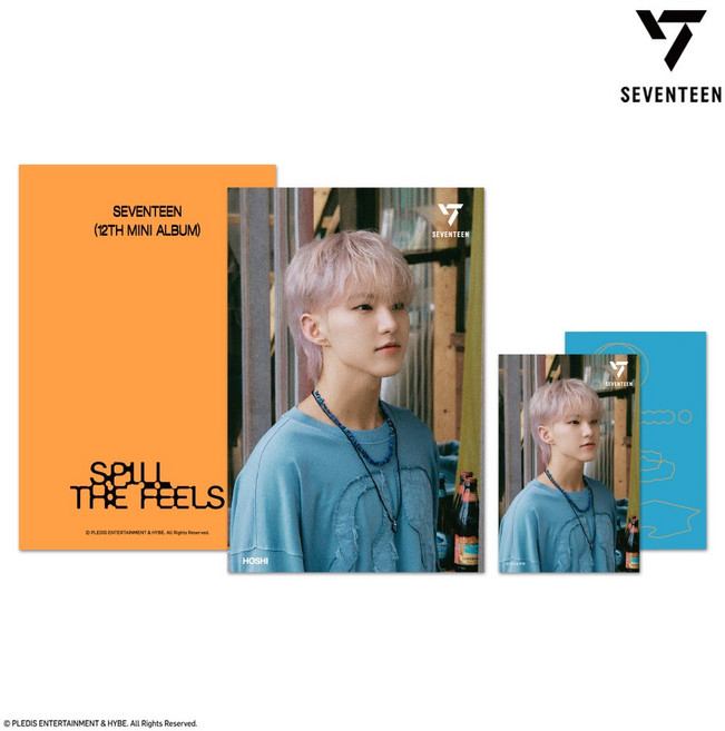세븐틴 3D 렌티큘러 엽서 (SPILL THE FEELS), 호시