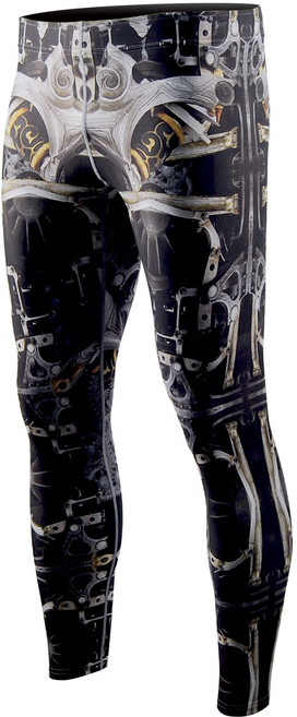 지프라브 남성용 스포츠 워터 런닝 레깅스 ZFCP-27