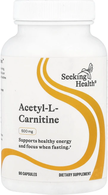 Seeking Health 아세틸-l-카르니틴 500mg 캡슐 90정, SeekingHealth아세틸l카르니틴500mg캡슐90, 1개 - 쿠팡