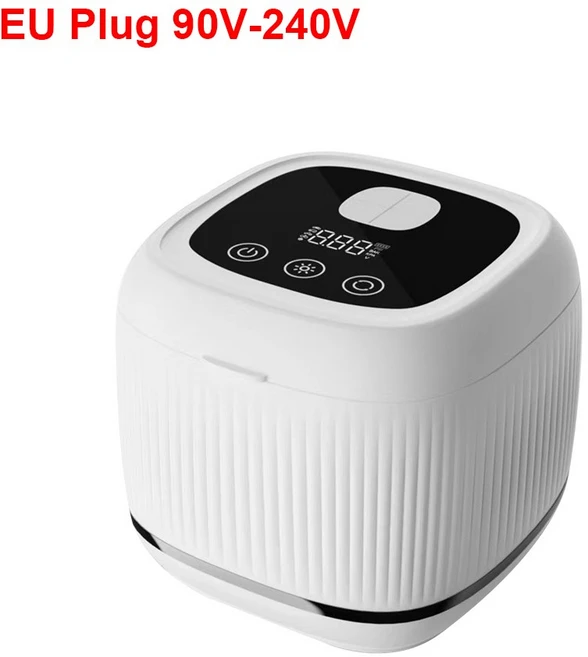 초음파 청소기 틀니 청소 기계 리테이너 보석 포드 UV 고주파, EU, EU Plug, 1개 - 쿠팡