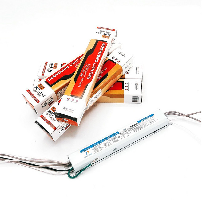 전자식안정기 형광등 FL 20W 32W 40W FPL 36W 55W 1등용 2등용, 대원 FPL 2등용 24W, 1개