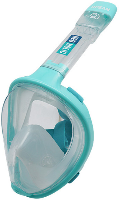 네오홀릭 스노클링 마스크 뉴 오션 1+1 (2개), 블루 L/XL, 민트 L/XL