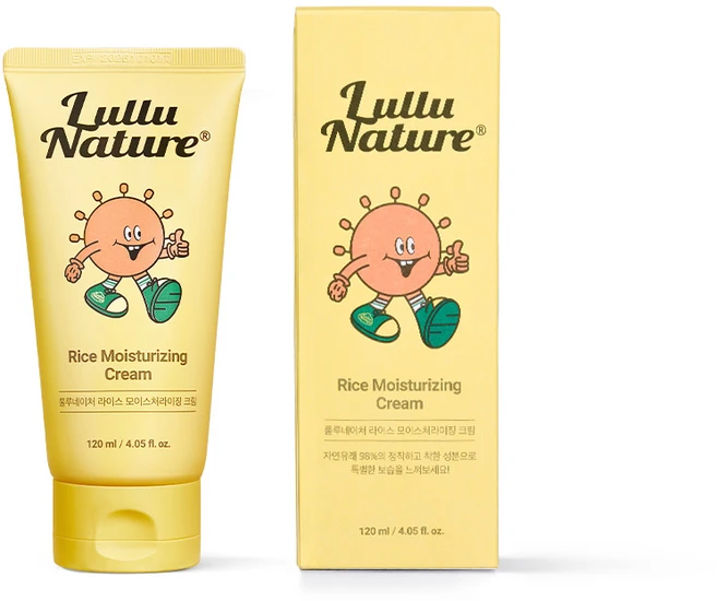 룰루네이처 라이스 모이스처라이징 유기농 수분 유아 크림 120ml 1개 - 쿠팡