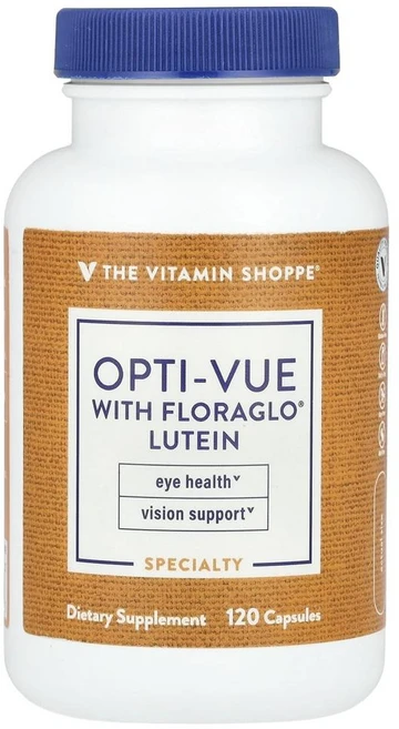 비타민숍 옵티-뷰 위드 플로라글로 루테인 The Vitamin Shoppe Opti-Vue with FloraGLO Lutein 120정, 1개 - 쿠팡