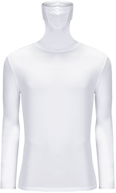 제이엑스알 JXR 발란스 스킨 사계절 귀걸이 마스크 일체형 스포츠 이너웨어 기능성 티셔츠 언더레이어