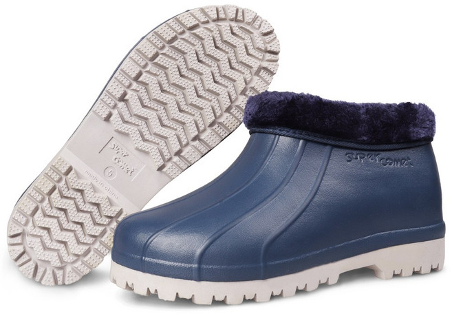 슈퍼카미트 겨울 논슬립 EVA 다용도 털 장화 주방화 WT888