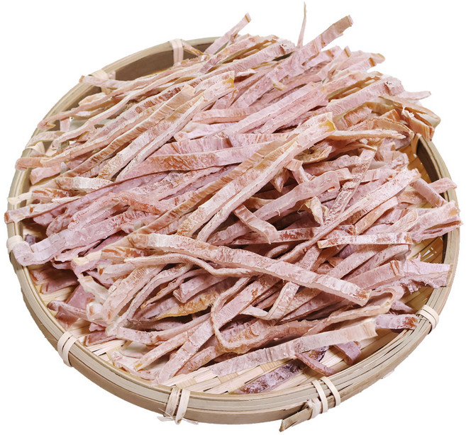 [벌크나라 1KG] 건어물도매 업소용 마른 오징어스틱 날씬 오징어채 슬라이스, 1박스, 1kg